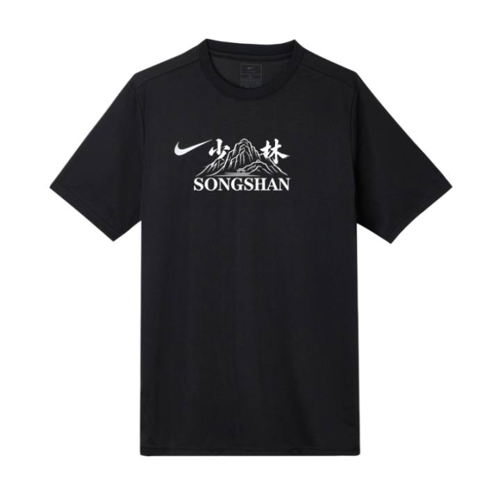 Nike Nike T Shirts Unisex Black Crew Neck Moderate Straight Fit