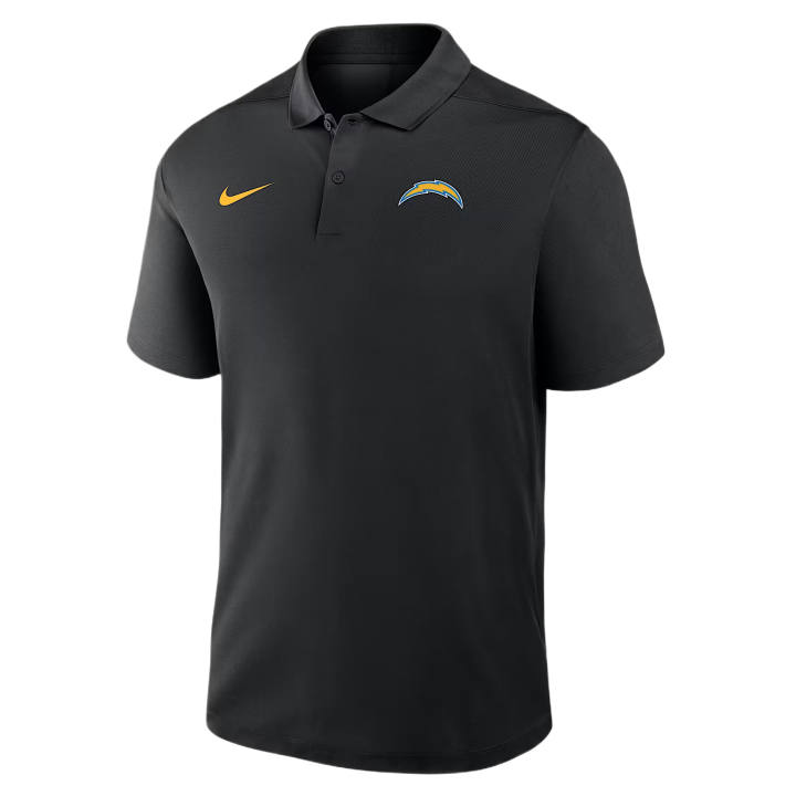 Nike Nike NFL Polo Shirts Men's Black Polo Collar Moderate