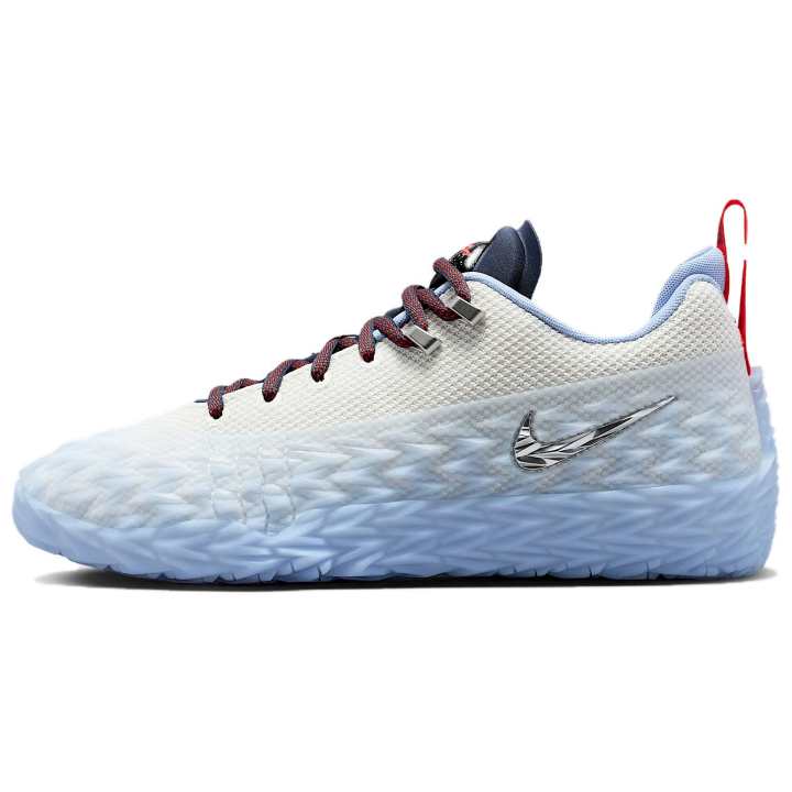 Nike Nike S.T. Charge Rebound Grip Low top Basketball Shoes Men's White Blue