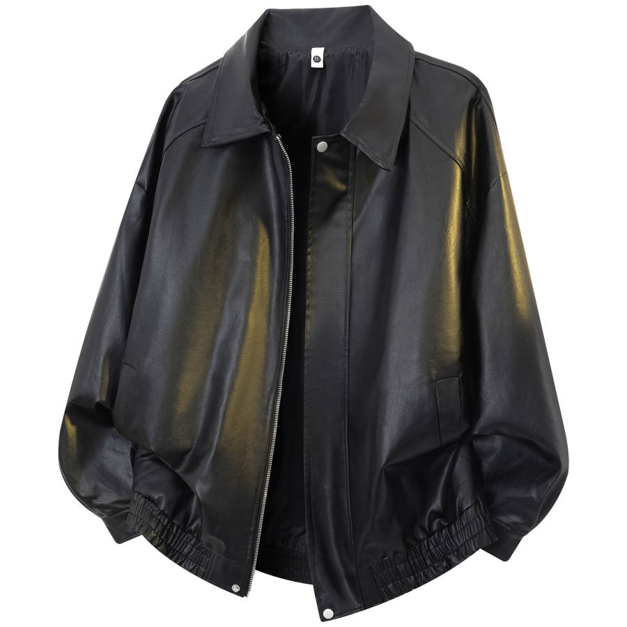 HIIM HUUM Leather Jacket Unisex