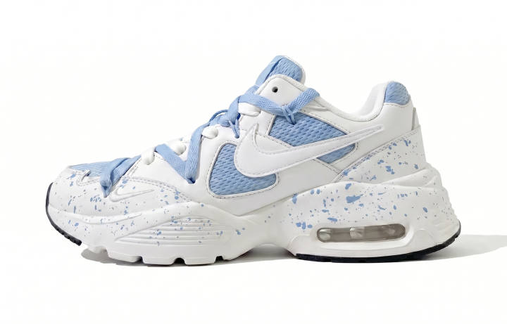 Nike Nike Air Max Fusion Running Shoes Men's Low Top Blue, White