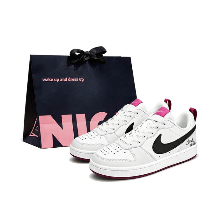 Nike Nike Court Borough Skateboard Shoes Women's Low Top White