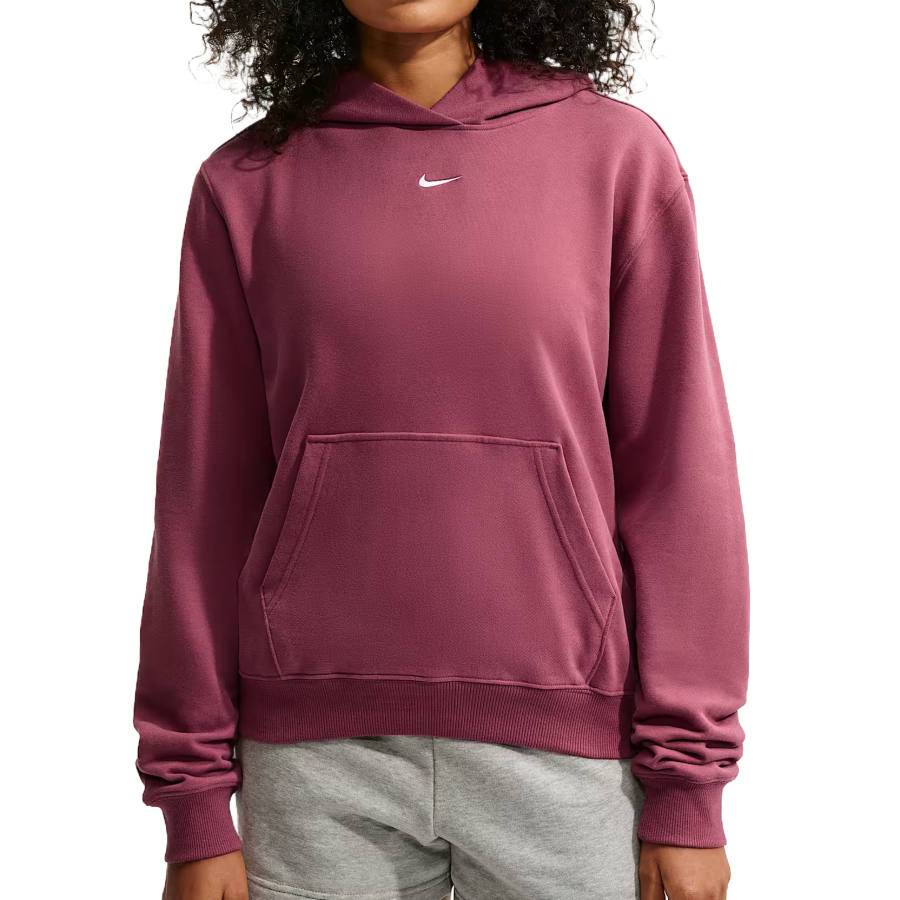 Nike Nike Sportswear Club Sweatshirts Women's Pink Mist/Sail White Hooded Non Detachable Moderate