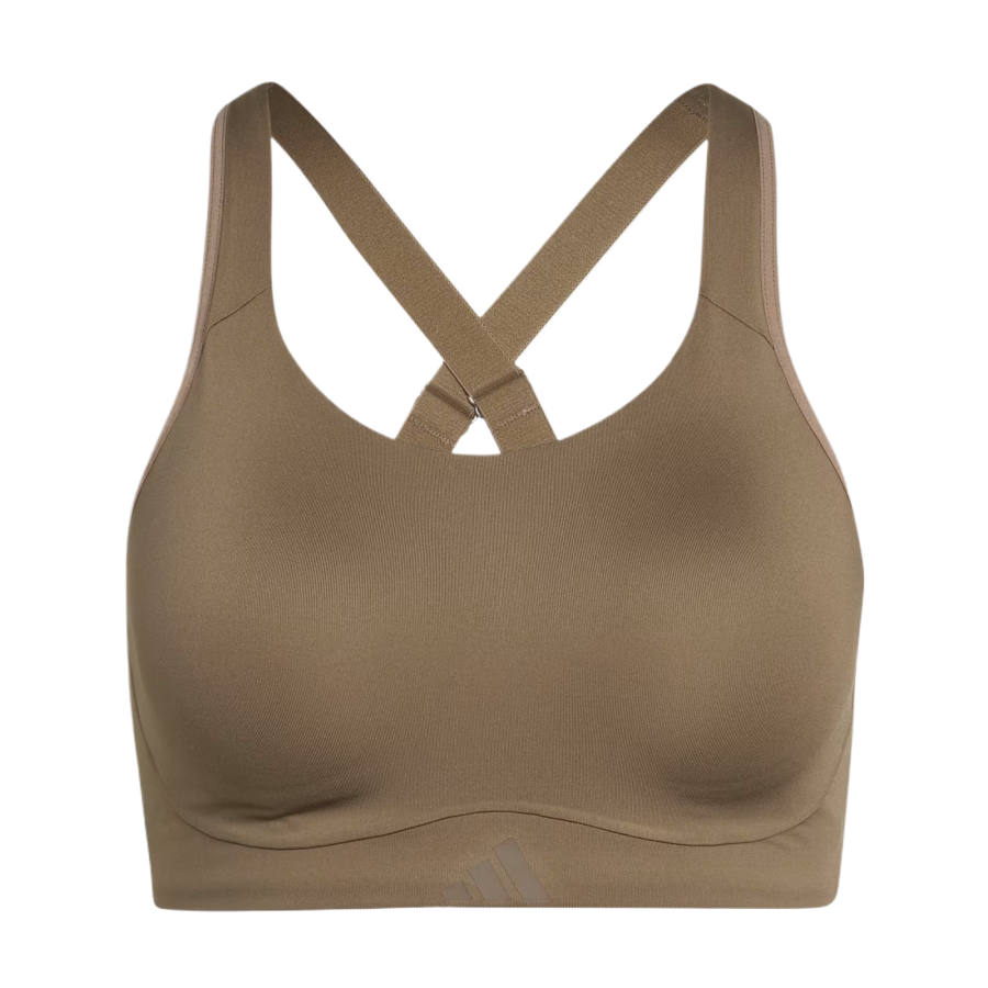 Adidas Adidas Optime Sports Underwear Women's Khaki Size 6 Moderate