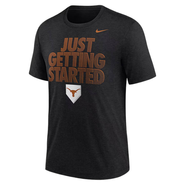 Nike Nike College T Shirts Men's Black Crew Neck