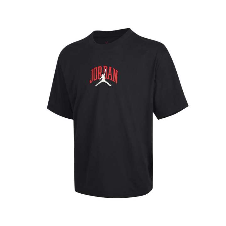 Jordan Jordan T Shirts Men's Black Crew Neck Moderate Other