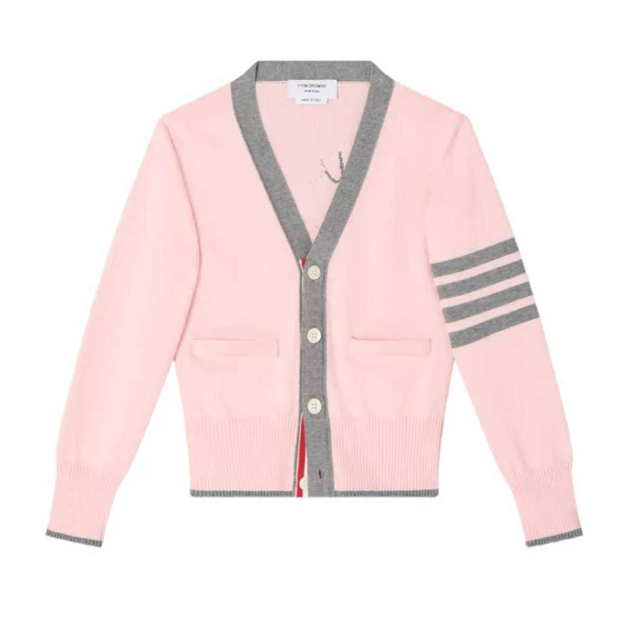 THOM BROWNE THOM BROWNE Kids Sweaters V Neck Moderate