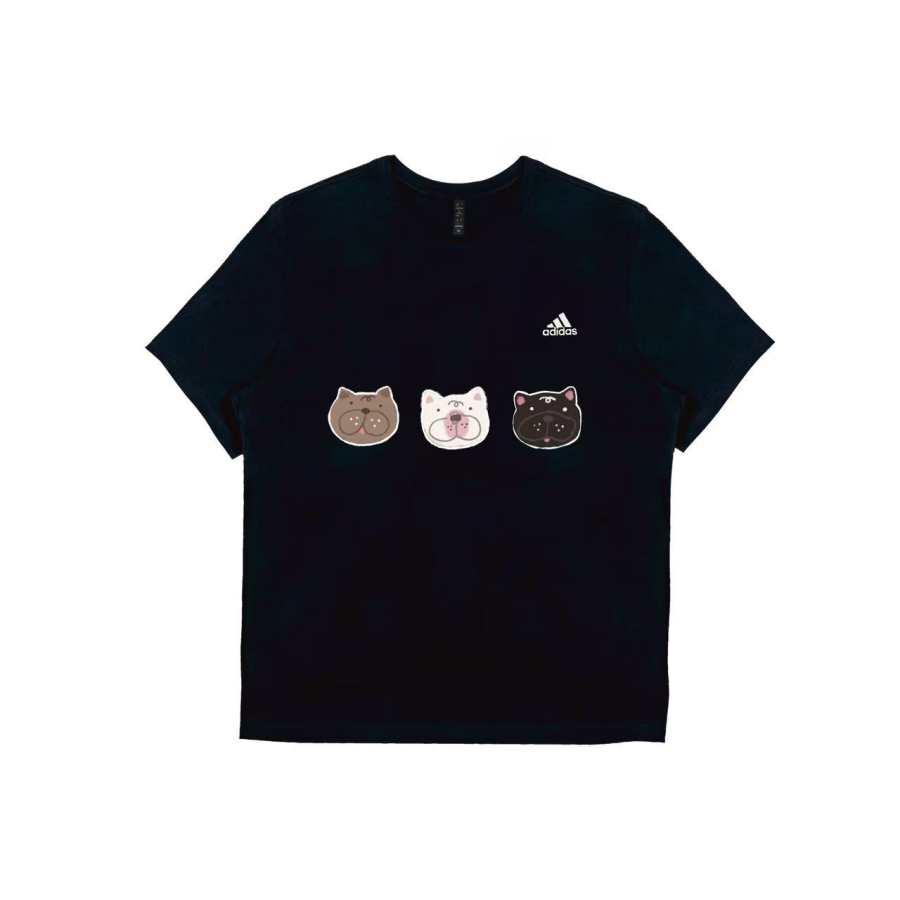 Adidas Adidas MUST HAVES T Shirts Unisex Black Crew Neck Moderate Other