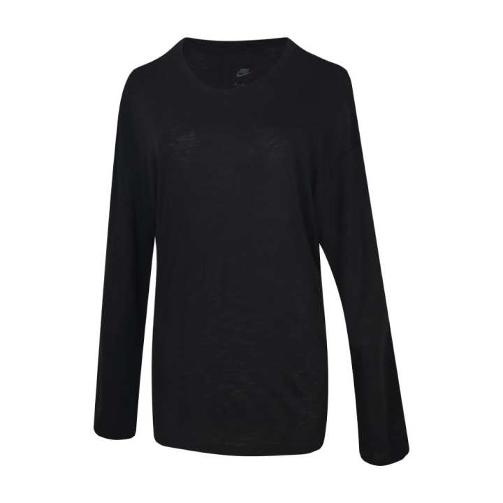 Nike Nike T Shirts Women's Black Crew Neck