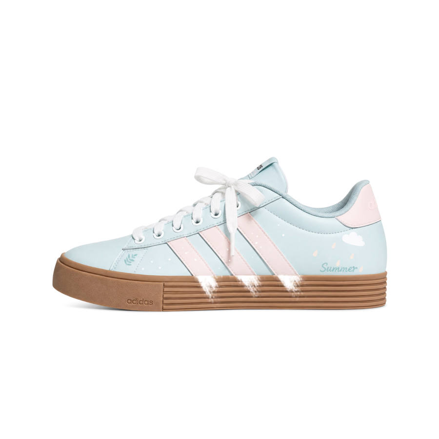 Adidas Adidas Daily 4.0 Skateboard Shoes Women's Low Top Pink