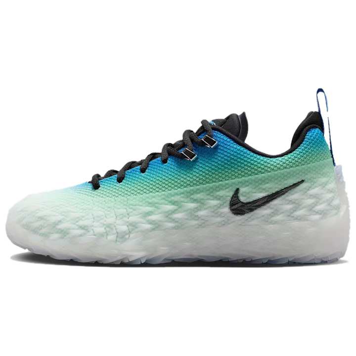 Nike Nike S.T. Charge Basketball Shoes Men's Low Top White Blue Green