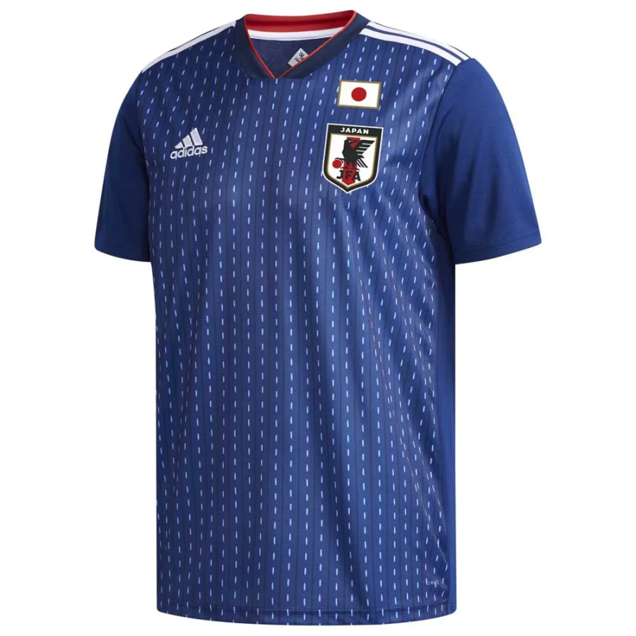 Adidas Adidas Japan National Team Soccer Jerseys Unisex Blue V Neck Moderate