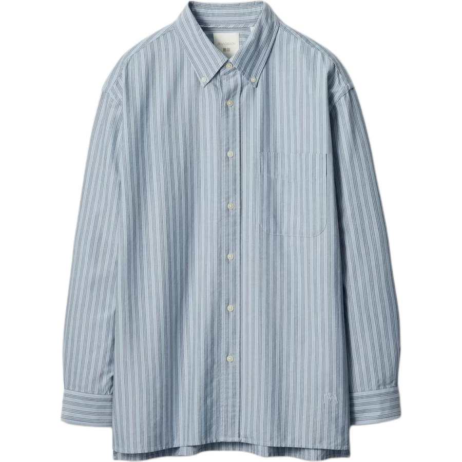 UNIQLO Shirts Men's Blue Moderate