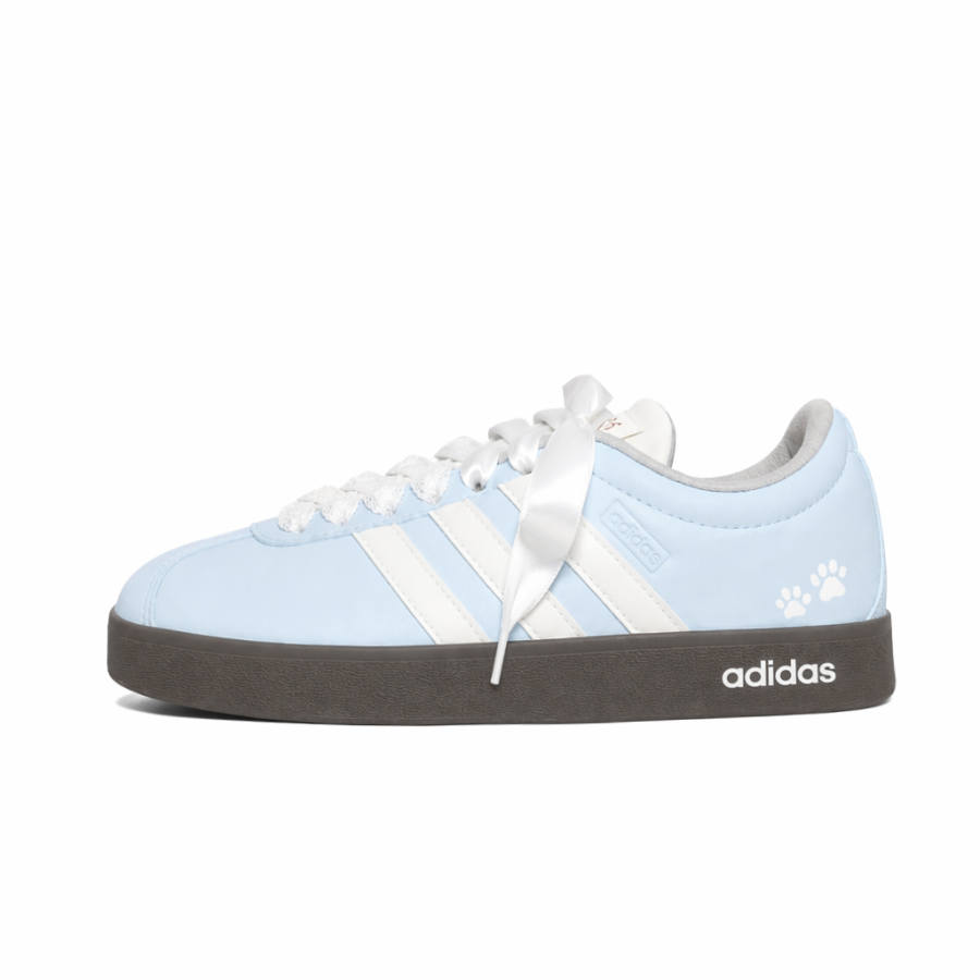 Adidas Adidas Vl Court Classic German Army Trainers Unisex Low Top Blue