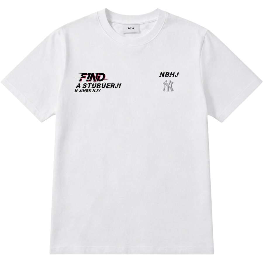MLB MLB T Shirts Unisex White Crew Neck Moderate