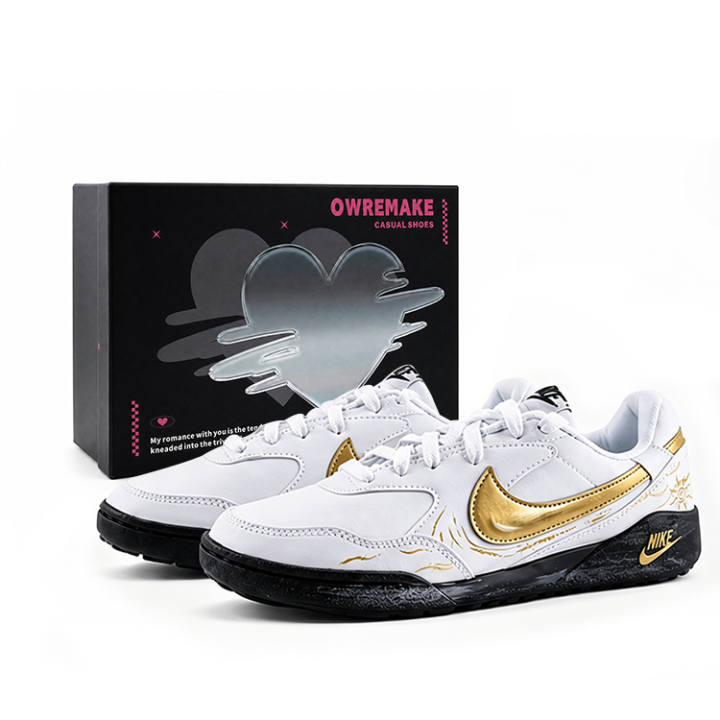 Nike Nike Terra Manta Casual Shoes Women's Low Top White/Gold