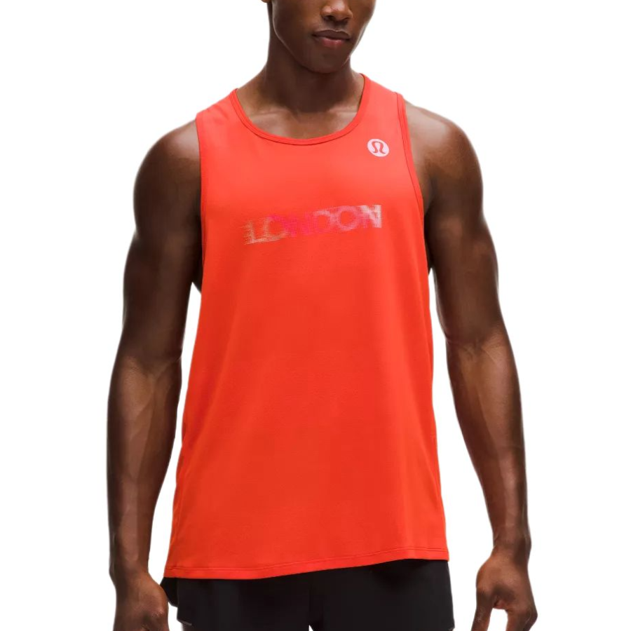 Lululemon Fast And Free Quick Dry Tank Tops Men's Crew Neck Moderate