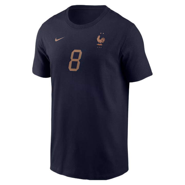 Nike Nike FFF T Shirts Men's University Marine Crew Neck