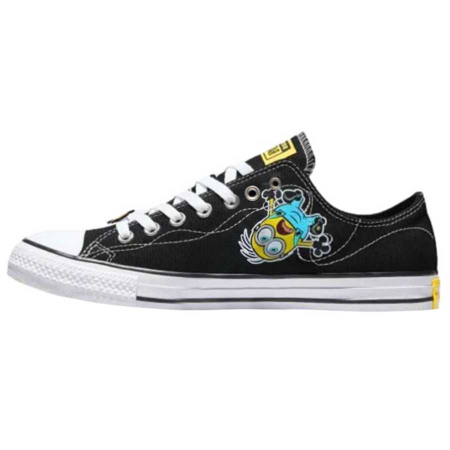 Converse MINIONS X Converse All Star Canvas Shoes Unisex Low Top Black