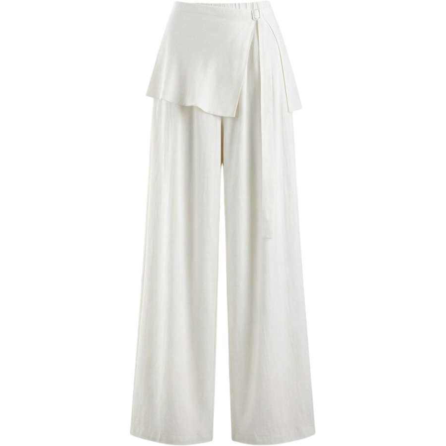 CHARM GLOW Casual Pants Women's Thin Straight Fit Pants