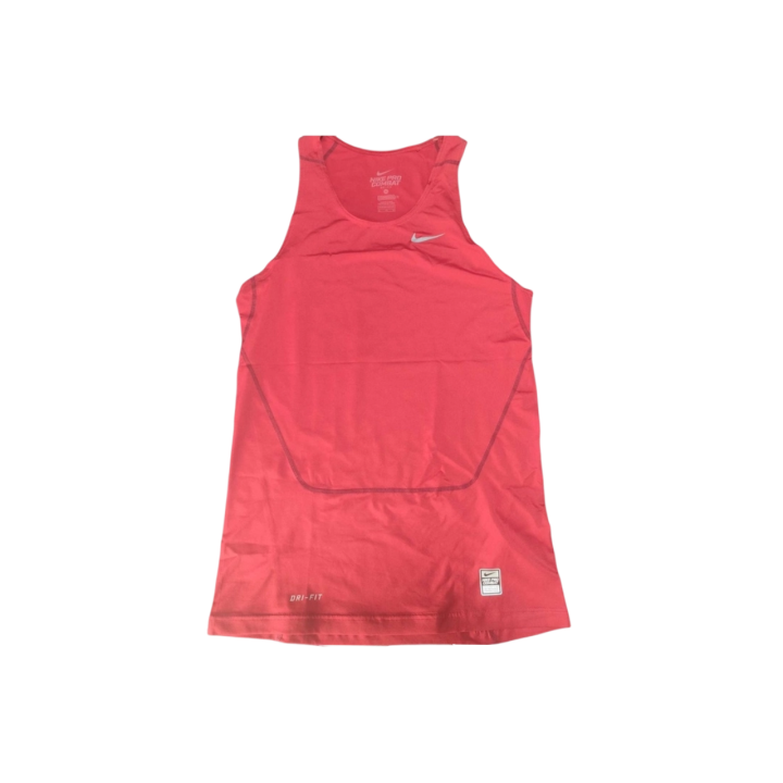 Nike Nike Quick Dry Tank Tops Men's Bright Coral Red Moderate