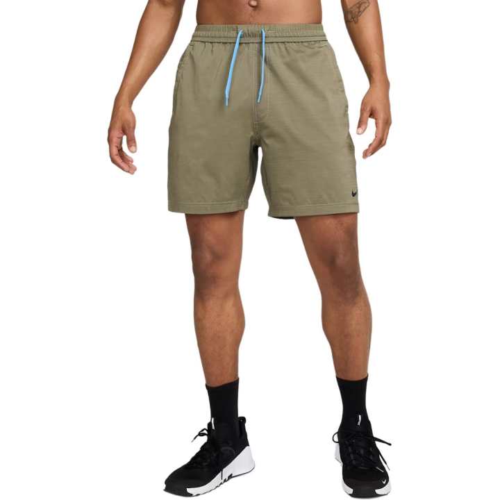 Nike Nike FORM DRI FIT Running Shorts Men's Medium Olive Green/Light Army Green/Black Moderate