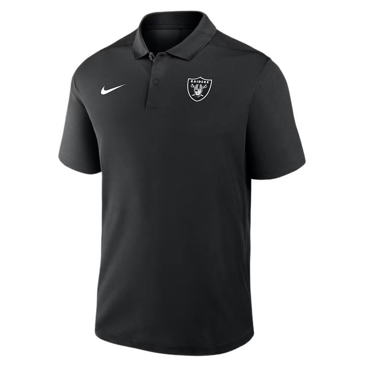 Nike Nike NFL Polo Shirts Men's Black Polo Collar Moderate