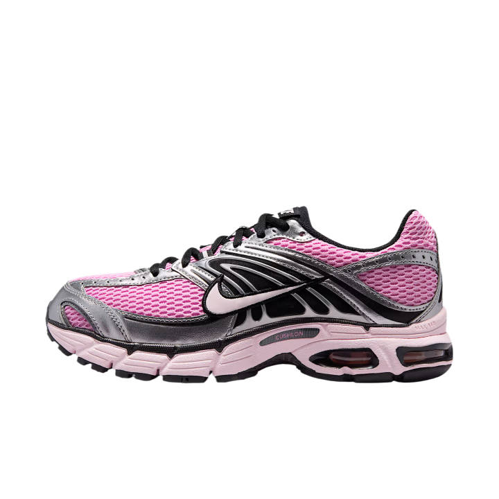 Nike Nike Air Max Moto 2K Casual Shoes Unisex Low Top Pink/Metallic Silver/Black/Pearl Powder