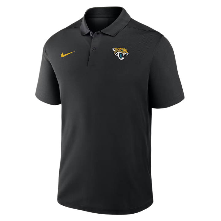 Nike Nike NFL Polo Shirts Men's Black Polo Collar Moderate