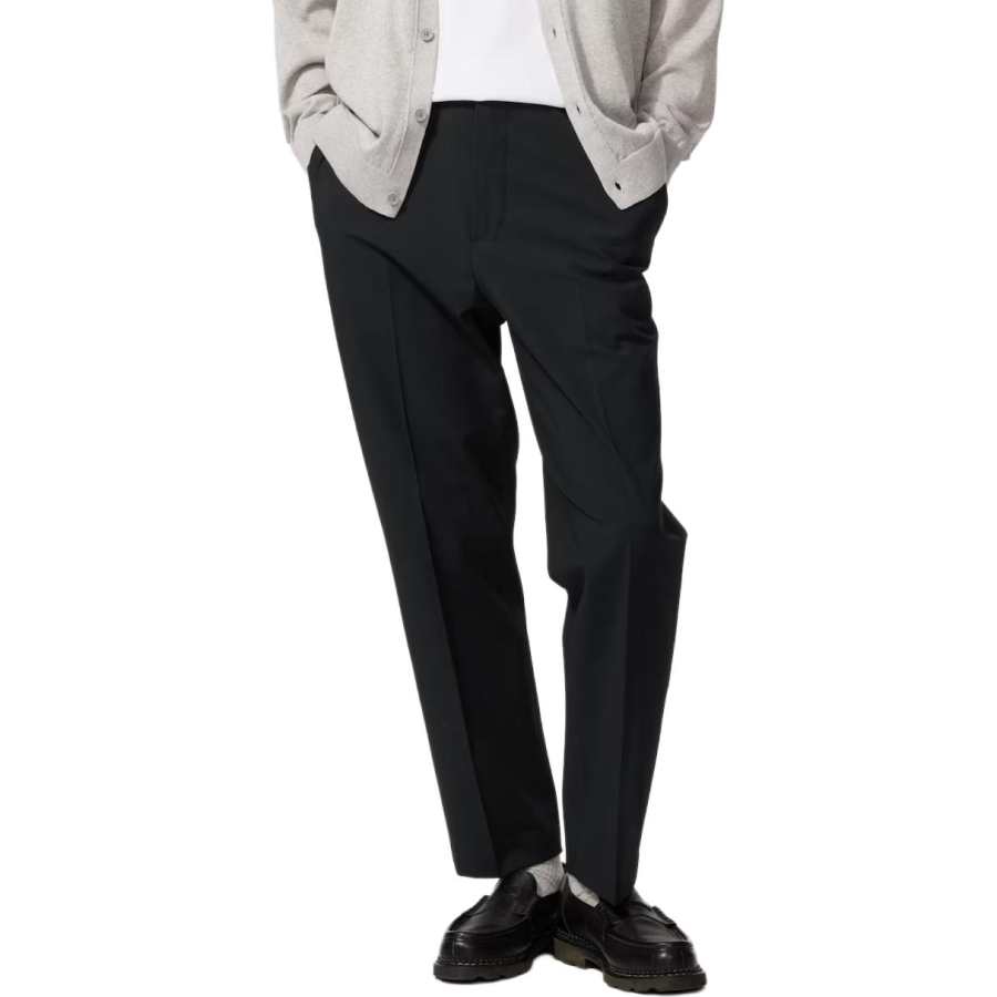 UNIQLO Suit Pants Men's Black Moderate