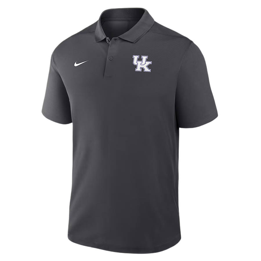 Nike Nike Dri Fit College Polo Shirts Men's Anthracite Polo Collar Moderate