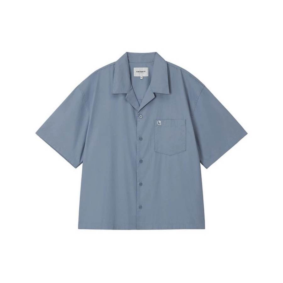 Carhartt WIP Shirts Unisex Lapel Moderate Straight Fit