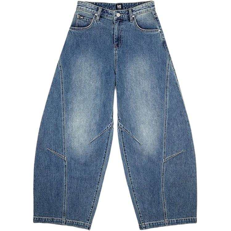 Lee Lee Jeans Women's Light Blue Moderate Scimitar Pants