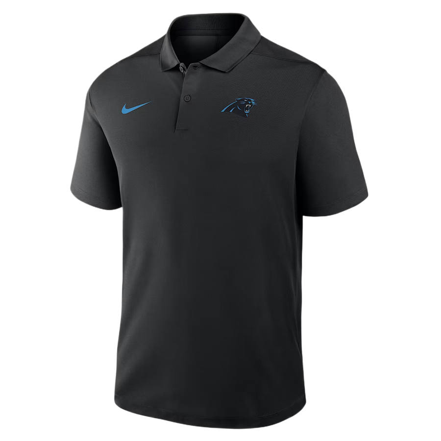 Nike Nike NFL Polo Shirts Men's Black Polo Collar Moderate
