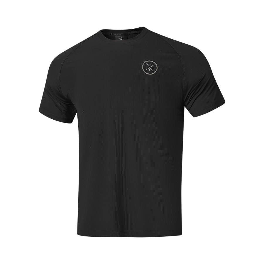 Li-Ning Li Ning Wade T Shirts Men's Black Crew Neck Moderate