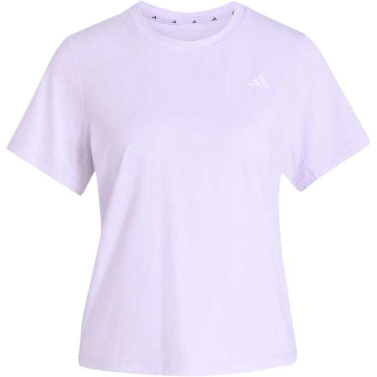 Adidas Adidas T Shirts Women's Purple Crew Neck Moderate