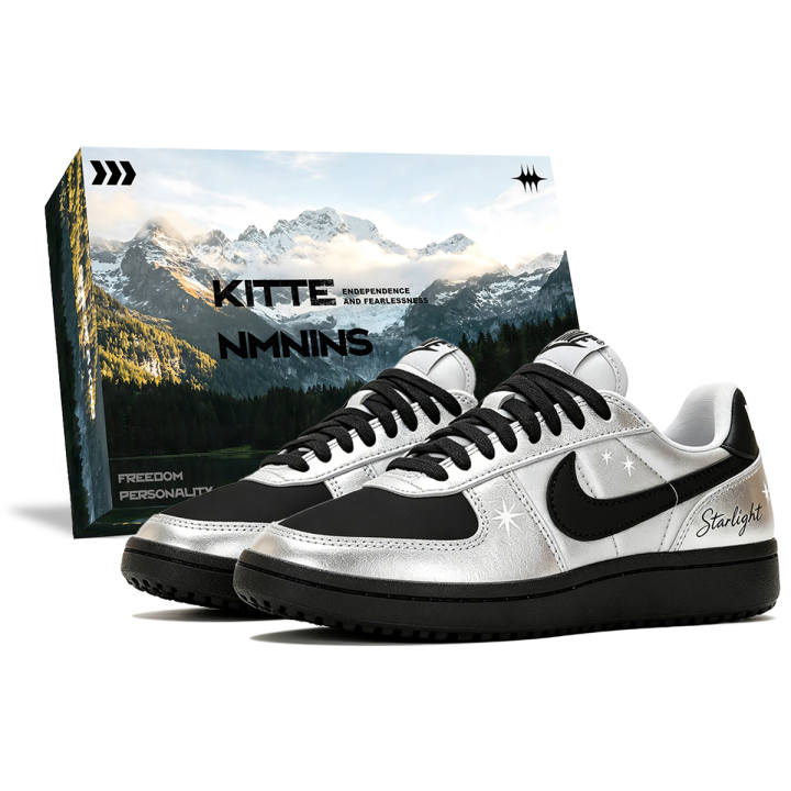 Nike Nike Field General Casual Shoes Women's Low Top Silver/Black