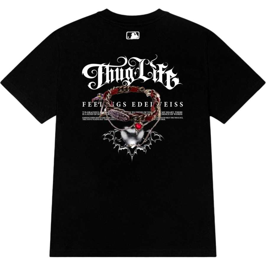 MLB New York Yankees T Shirts Unisex Black Crew Neck