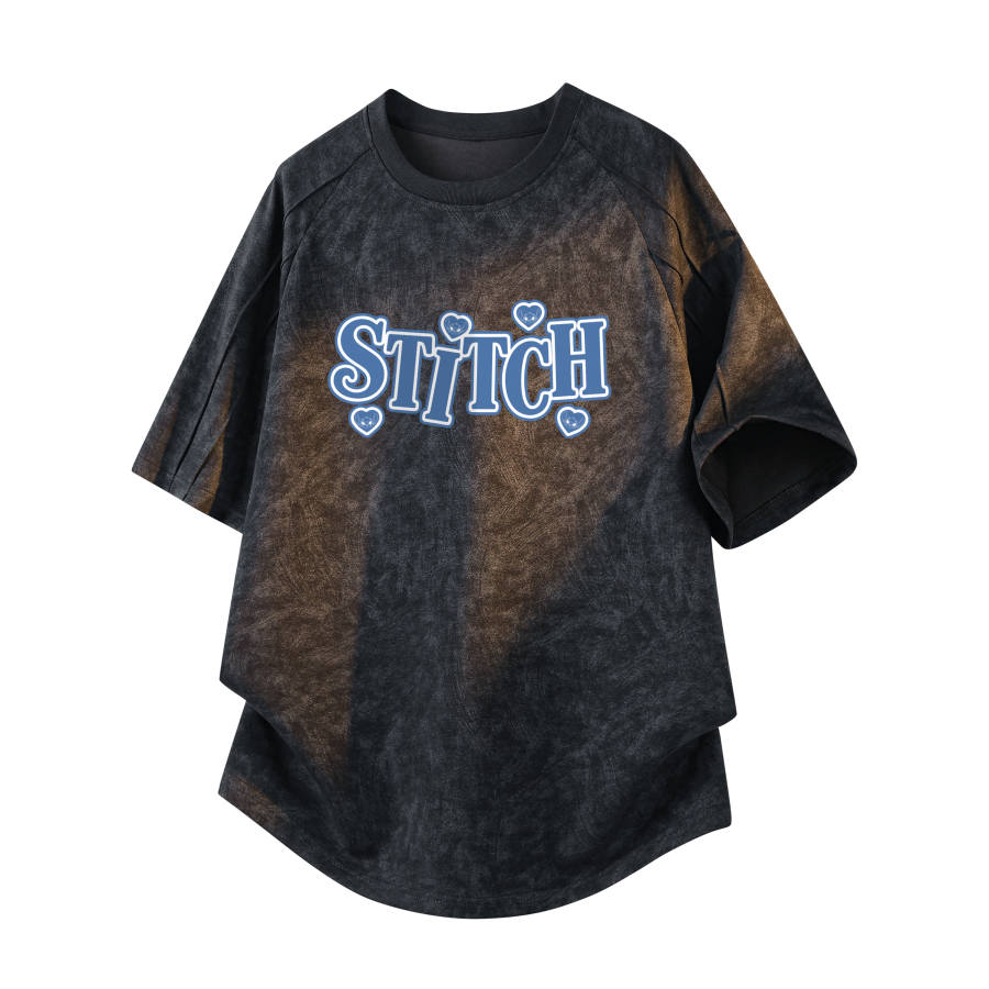 Disney T Shirts Unisex Crew Neck Moderate Straight Fit