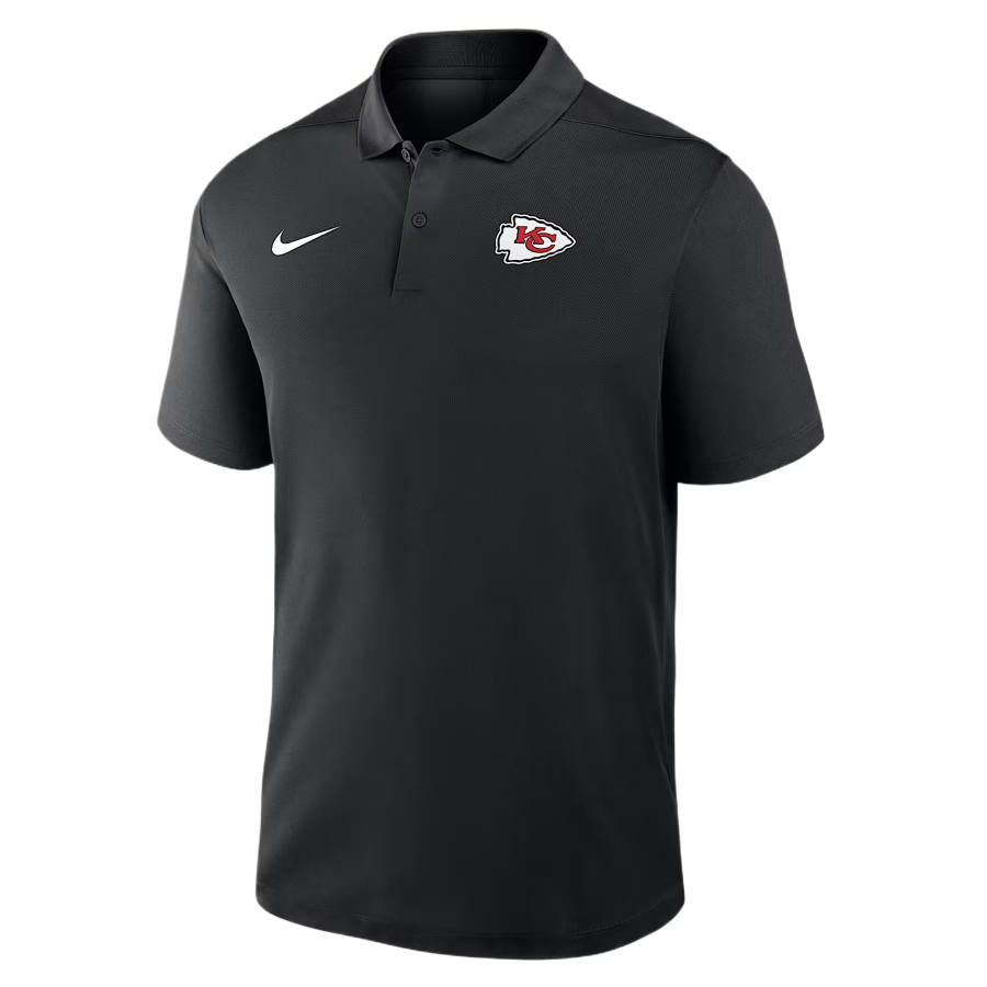 Nike Nike NFL Polo Shirts Men's Black Polo Collar Moderate