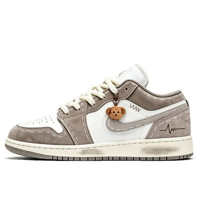 Jordan Jordan Nu Retro Skateboard Shoes Women's Low Top Coffee