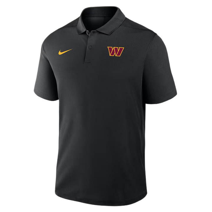 Nike Nike NFL Polo Shirts Men's Black Polo Collar Moderate