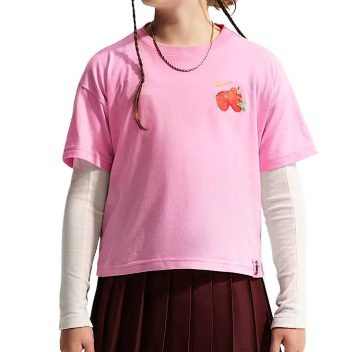 Nike Nike Kids T Shirts Crew Neck Moderate Stretch