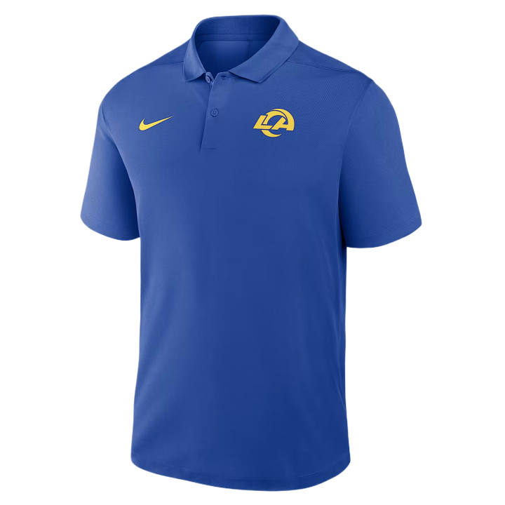 Nike Nike NFL Polo Shirts Men's Royal Polo Collar Moderate