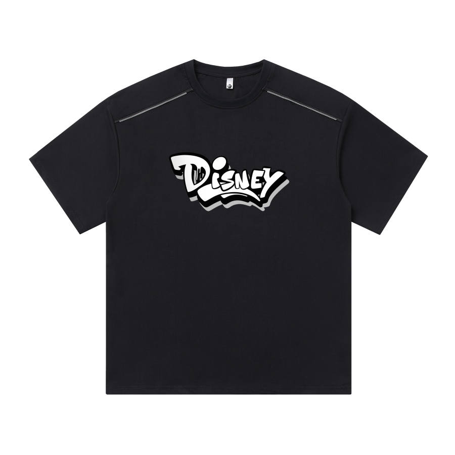 Disney T Shirts Unisex Crew Neck Moderate Straight Fit