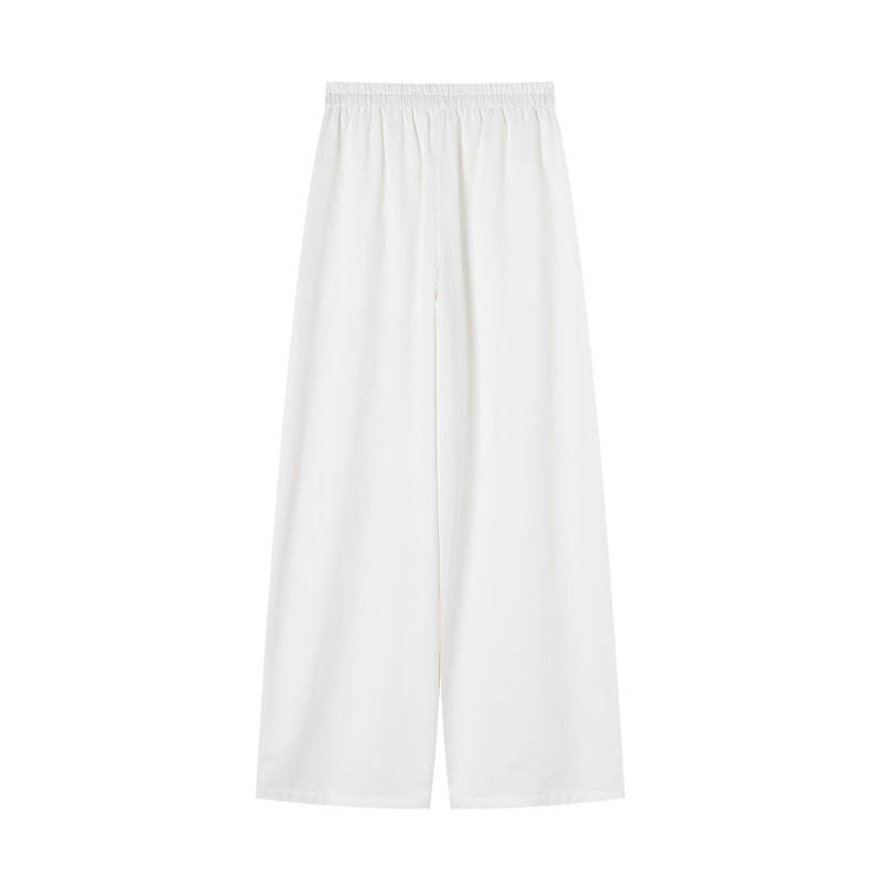 XIANGYING Casual Pants Women's Moderate Wide Leg Pants