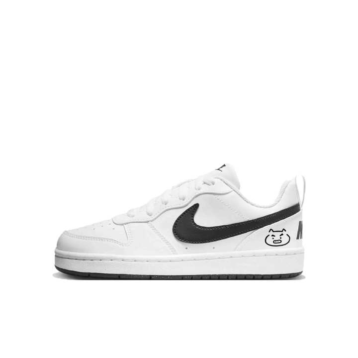 Nike Nike Court Borough 2 Skateboard Shoes Unisex Low Top Black/White