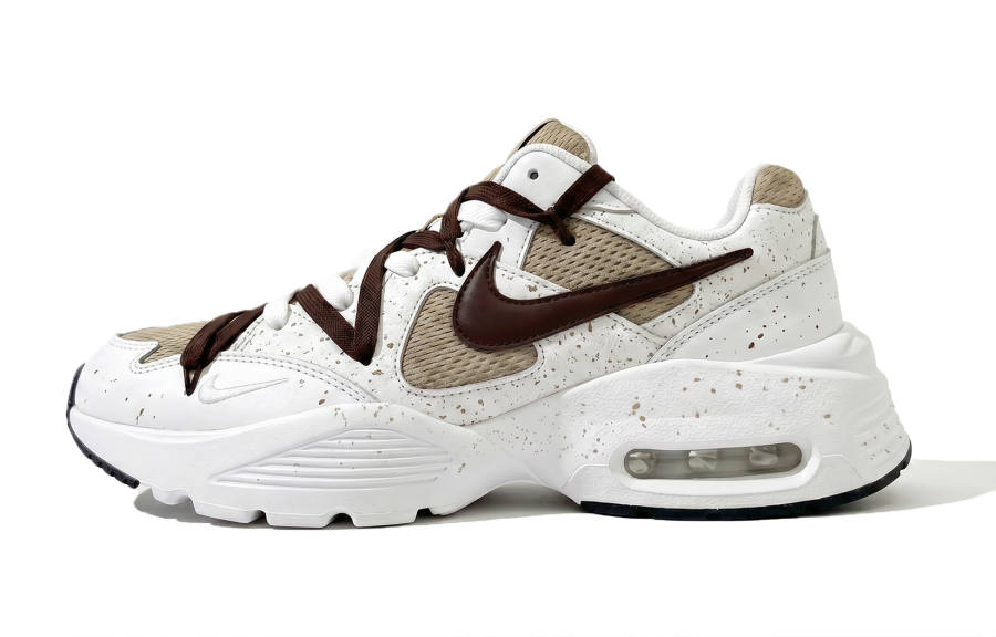 Nike Nike Air Max Fusion Running Shoes Men's Low Top Brown, White