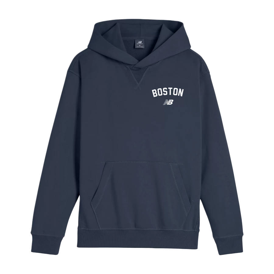 New Balance New Balance Sweatshirts Men's Blue Hooded Non Detachable Moderate