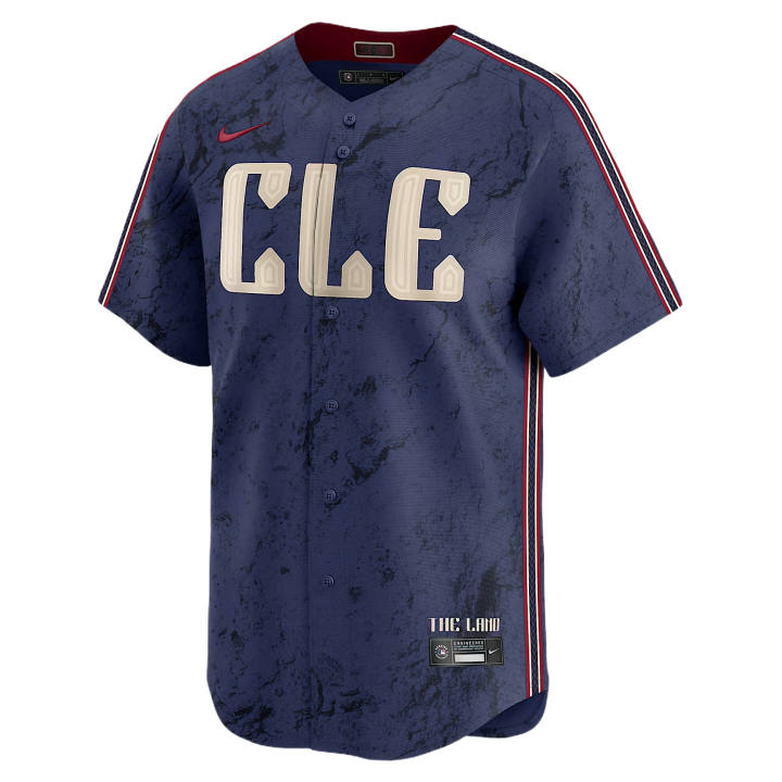 Nike Nike Dri FIT ADV Baseball Jerseys Men's Marine Blue V Neck Moderate